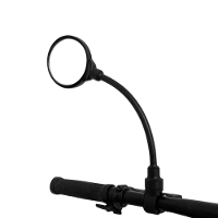 BENGGUO 1/2Pcs Fiets Slang verstelbare HD Achteruitkijkspiegel 360 Graden Verstelbare Grote Hoek Schokbestendige Elektri