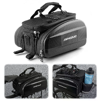 BENGGUO 17 30L EVA Hard Shell Fietskoffer Pannier met Reflector & Schouderriem Multifunctionele Waterdichte Achterzit ac