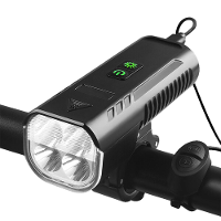 BENGGUO 3 in 1 Fietskoplamp 1000Lm Helderheid 4400mAh Hoge Capaciteit Powerbank 8 Lichtmodi Waterdichte Fietslamp met 13