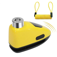 BENGGOU Type C oplaadbare fiets schijfrem slot 130dB luid alarm Anti diefstal bescherming Aluminium legering waterdicht