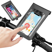 BENGGOU waterdichte fiets telefoonhouder met 360° rotatie touchscreen stuurhouder voor MTB fiets, racefiets, wielrennen
