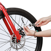 BENGGUO Draagbare Fietspomp met hoge druk Waterdicht Lichtgewicht Mini Handpomp voor Fietsen Basketbal Voetbal