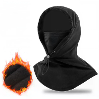 BENGGUO Fietsen Winddichte Warme Hoofdkap Gezichtsmasker Elastisch Fleece Ademend Nekgaiter Hoed voor Buitensporten