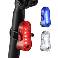 BENGGUO Hoge Helderheid Mini Fietslamp 150mAH USB Opladen Waterdicht 3 Modus Fiets Achterlicht voor Nacht Rijden Veiligh