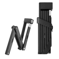 BENGGUO Mini Draagbare Fiets Vouwslot Veiligheid Antidiefstal Waterdicht Legering Slot voor MTB Motorfiets Elektrisch Vo