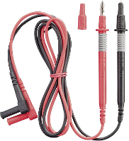 Benning 044145 Veiligheidsmeetsnoerenset Banaanstekker 4 mm Testpunt 1.00 M Zwart, Rood 1 stuk(s)
