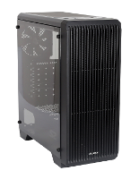 Midi Tower Pc Behuizing Zalman S2 Zwart 1 Voorgeã¯nstalleerde Ventilator, Zijvenster
