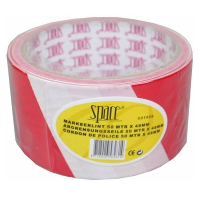 Benson Markeerlint   rood / wit   50 meter   afzetlint