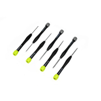 Benson Schroevendraaier precisie/mini set plat en kruiskop 7 delig deluxe