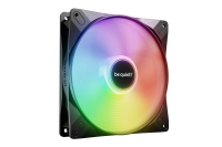 BeQuiet LIGHT WINGS LX 140mm PWM PC ventilator Zwart (b x h x d) 140 x 140 x 25 mm Incl. LED verlichting