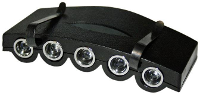 Berger & SchrÃ¶ter 5Lights LED Caplight werkt op batterijen 30798