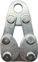 Berger & Schröter 12030 Universele vorsklem 600 kg, 1 8 mm (l x b) 120 mm x 80 mm
