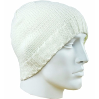 Beanie muts wit
