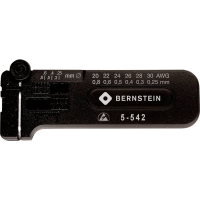 BERNSTEIN Tools for Electronics 5 542 Bernstein Werkzeugfabrik Draadstripper ESD Geschikt voor: PVC draden 0.25 Tot 0.8 Mm