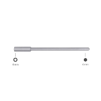 Bernstein Tools for Electronics 6 340 2 Bitadapter (5/32) verlengstuk 115 mm