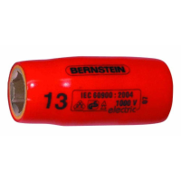 BERNSTEIN Tools for Electronics Bernstein Werkzeugfabrik 16 496 VDE Dop (zeskant) VDE dopsleutelinzet 20 mm 3/8 (10 mm)