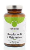 Best Choice Slaapformule + Melatonine Capsules 60st