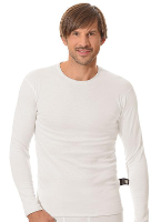 Best4body Verbandshirt Lange Mouwen Wit L