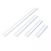 Bewegingssensorlicht oplaadbaar nachtlampje superdun tri kleur 10/20/30/40cm magnetische plak installatie voor kasten en