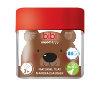 Bibi Flesspeen Happiness Natural 3+ Maanden
