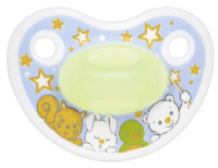 Bibi Fopspeen Happiness Dental Glow In The Dark 0 6 Maanden