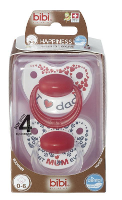Bibi Fopspeen Happiness Duo Mum Dad 0 6 Maanden