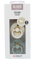 Bibs Fopspeen 6+ Maanden Anatomic Ivory/Sage