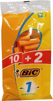 Bic 1 Sensitive Wegwerpscheermesjes 10+2 Gratis