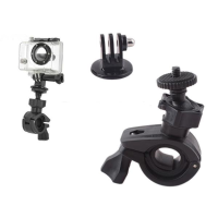 Bicycle Handle Bar Mount Holder For Dv Gopro Hero 4 3 2 1 3 Plus Sjcam Xiaomi Yi Sport Camera