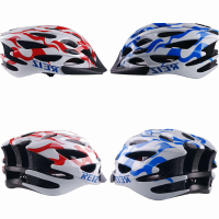 Bicycle Helmet Cycling Bike Carbon Helmet Bmx Mtb Road Blue Red