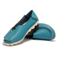 Big Size Women Casual Flat Shoes Slip On Ballerina Flats Hollow Out Flat Loafers