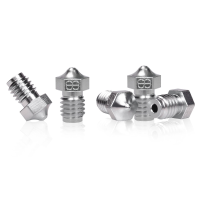 BIGTREETECH® 0.25 / 0,4 / 0,6 / 0,8 Mm Phaetus V6 verguld koperen mondstuk 1,75 mm gloeidraad voor V6 Hotend Prusa i3 MK