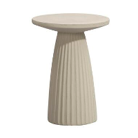 Bijzettafel Pascal   beige   46x34x34 cm   Leen Bakker