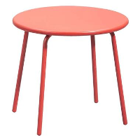 Bijzettafel Vilanova   terracotta   45xØ50 cm   Leen Bakker