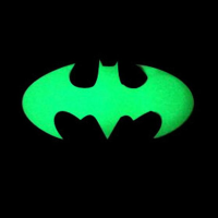 Bike Bicycle Luminous Bats Transfer Reflective Sticker Decals