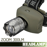 Bike Bicycle Zoomable Led Headlight Headlamp