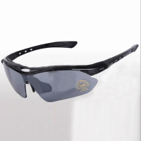 Bike Cycling Sunglasses Polarized Riding Glasses With 5 Colorful Lens
