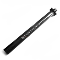 Bike Seat Posts Carbon Fiber Bicycle Mtb Seatpost 3k 27.2/30.8/31.6Mm