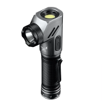 Bikight 1500 Lumen L vorm 21700 LED Zaklamp 90° Swivel Noodmagnetische Werklamp 21700 Oplaadbare Zaklamp Buiten Tactisch