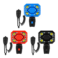 BIKIGHT 2 in 1 Bedrade Controle Fietshoorn Koplamp 140dB Elektrische Bel 350LM Oplaadbare Fiets Voorlicht voor MTB Fiets
