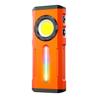 Bikight 2000LM Hoge helderheid LED EDC Zaklamp met COB zijlicht RGB licht lange batterijduur Outdoor kleurrijke ambient