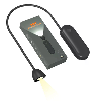 Bikight 3 in 1 Neklamp Vouwbare Leeskamp LED Boeklampen Oplaadbare Nachtlamp Flexibele Zaklamp Voor Slaapkamer Reparatie