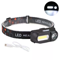 BIKIGHT 700LM XPE+COB LED Hoofdlamp USB interface Waterdichte Buiten Camping Wandelen Fietsen Vissen Licht