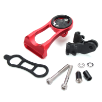 Bikight Bike Stem Extension Mount Holder For Garmin Edge Gps + Gopro Bracket+ Headlight