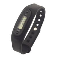 FIETSEN Handring Stappenteller LCD Stappenteller Smart Health Armband Slaap Sport Stappenteller Polsband