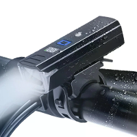 BIKIGHT Intelligente Lichtgevoelige Fietsverlichting 1500mAh Power Bank Zaklamp Handvat Waterdicht USB Oplaadbare Fiets