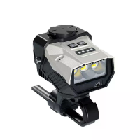 BIKIGHT Overhang Fiets Koplamp met Afstandsbediening, 1300 Lumen, Dubbele Afstand Straal, USB C Opladen & IPX6 Waterdich