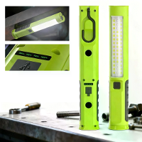 BIKIGHT S09 Draagbaar COB Opvouwbaar Werklicht Magnetisch Licht Auto Reparatielicht Rood/Blauw Waarschuwingslicht Buiten