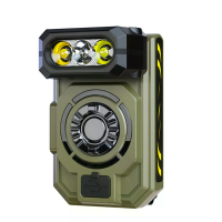 Bikight SD K170 Clip on Light 5000mAh 10W 350LM Type C Oplaadbaar Hands Free Sensor Besturing 180° Verstelbaar Magneet B