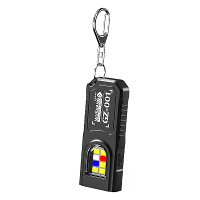WS GZ001 multifunctionele LED sleutelhanger zaklamp USB oplaadbaar mini torch met COB werklicht sleutelring kamperen wan